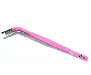RepTech Voederpincet 45cm Gebogen Pink