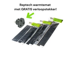HM004UK RepTech Warmtemat 4Watt 15x15cm UK plug