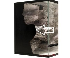 Folie leer zwart 90 cm x 100 cm