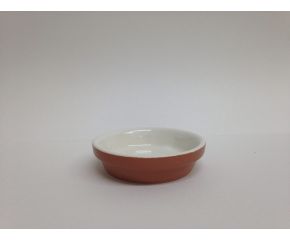 Stenen schaaltje 6cm wit